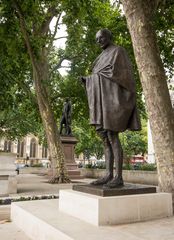 Parliament Square Garden - Ghandi Statue