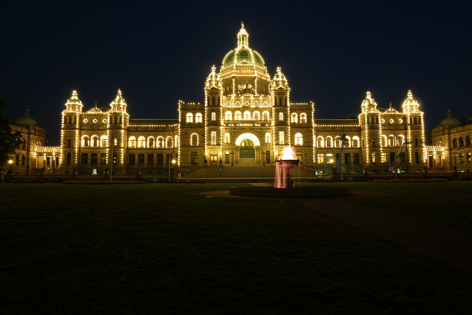 Parliament von British Columbia in Victoria auf Vancouver Island