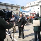 Paro agrario, manifestacion en Santa Fe