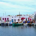 Paros, der Hafen von Naoussa