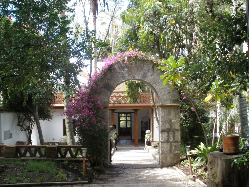 parque botanico de Ambato Ecuador