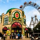 Parque de atracciónes Prater en Viena