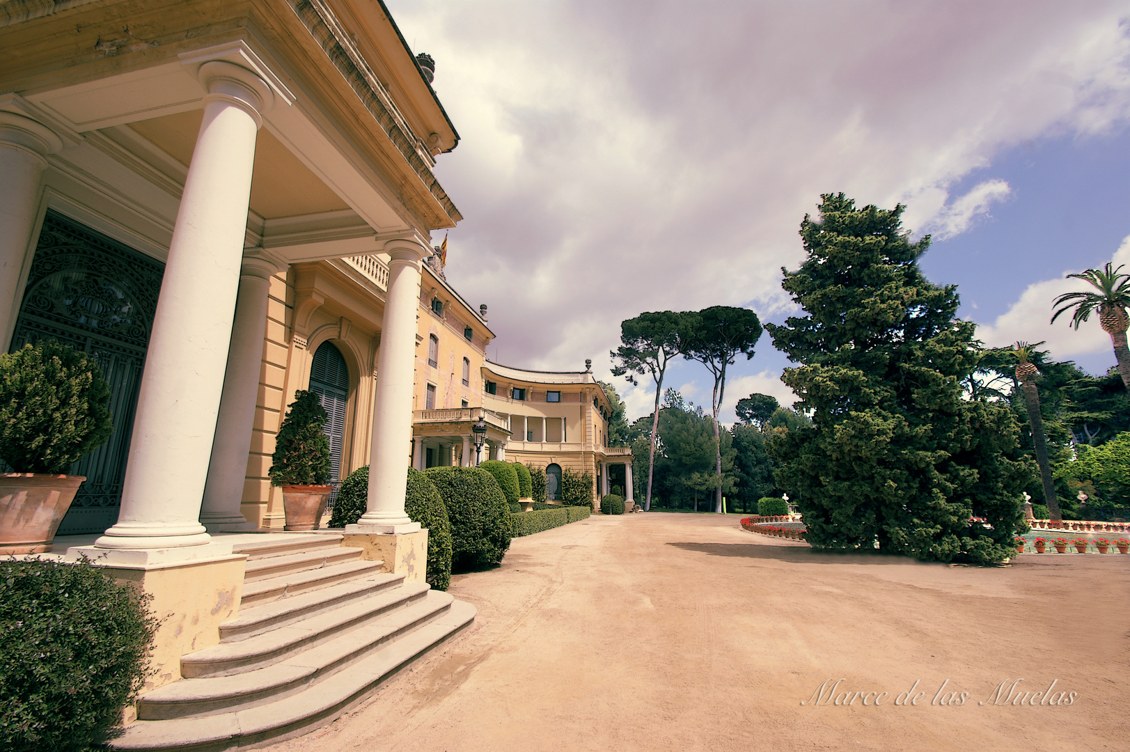 ...Parque de Pedralbes...