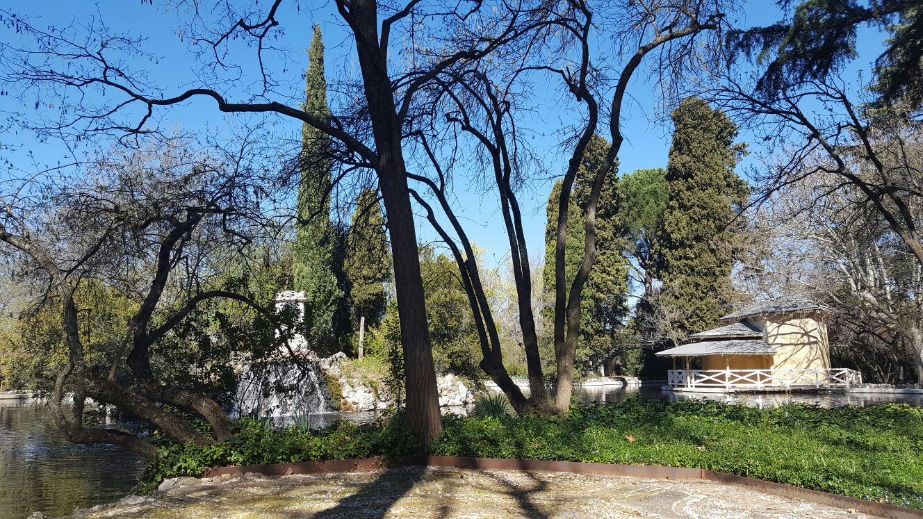 Parque del Capricho en Madrid (Spain)