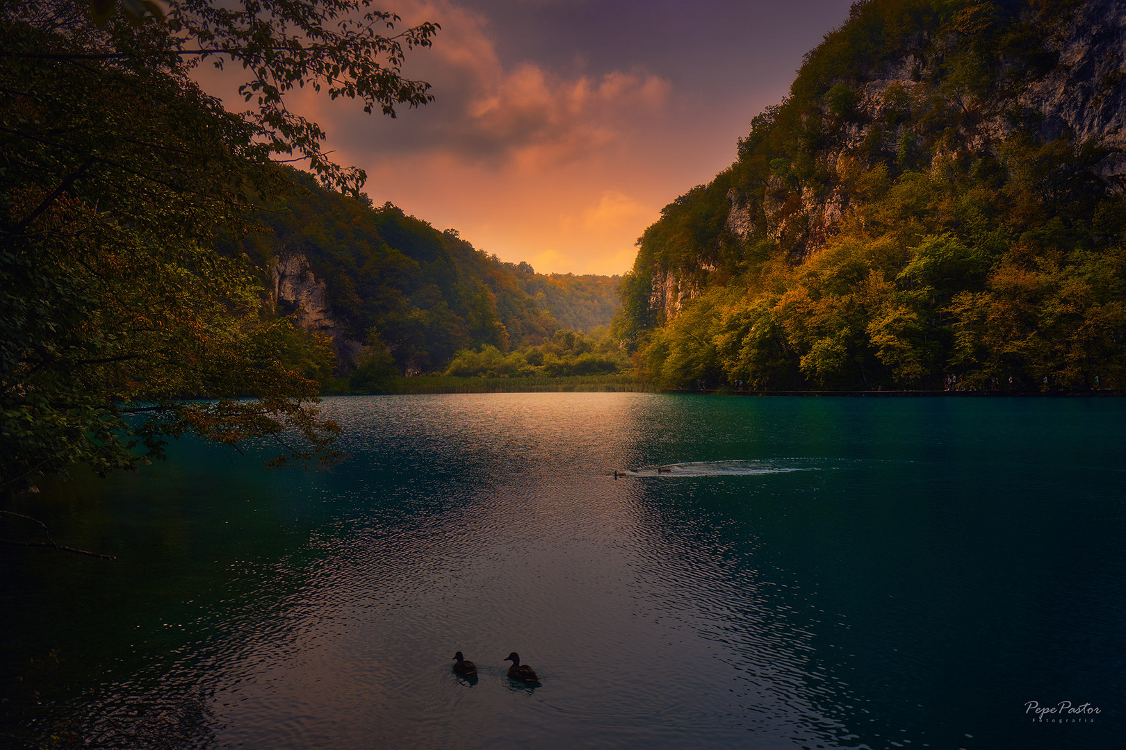 Parque Nacional de los Lagos de Plitvice. Croacia