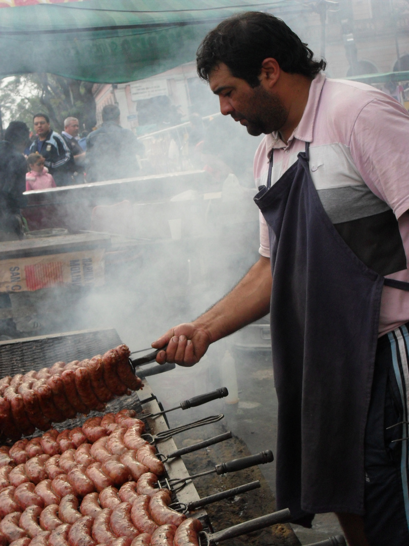 parrilla en feria de mataderos buenos aires