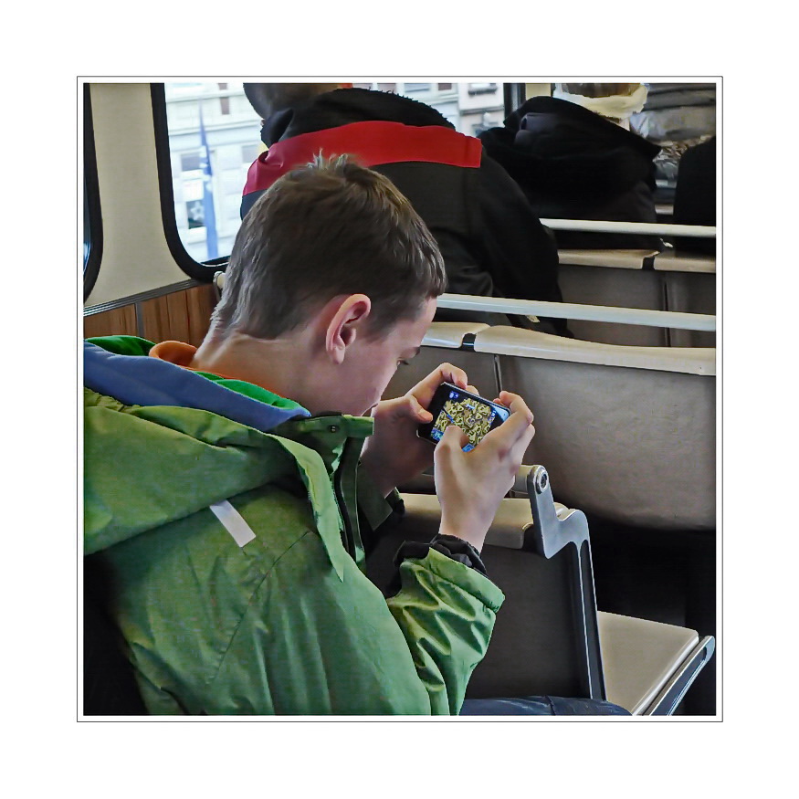 ... part of a <picture> story, gameboy riding west