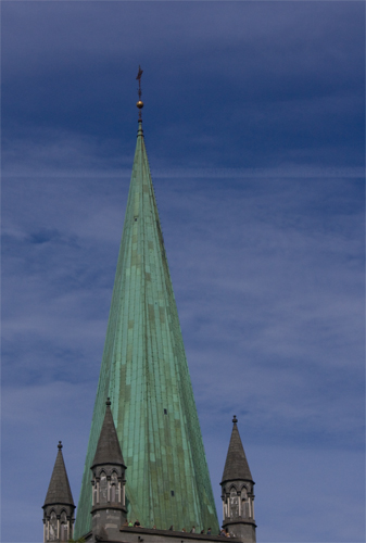 Part of Nidarosdomen Cathedral, Trondheim