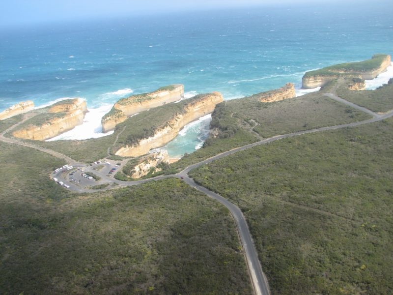 Part of the Great Ocean Road