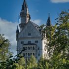 Part of the Neuschwanstein Castle