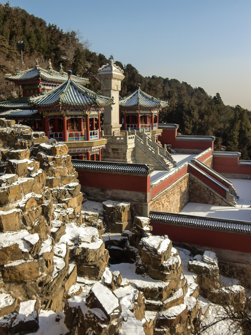 Part of the summer palast in beijing (covered by snow :))