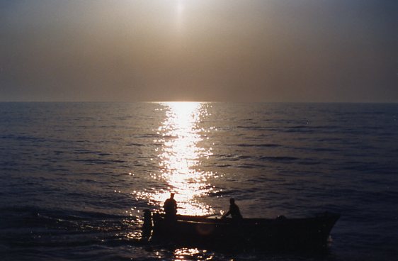 partenza per la pesca