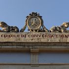 PARTICOLARE DEL CIRCOLO DI CONVERSAZIONE A RAGUSA IBLA