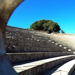 Particolare del Teatro Romano di Ostia Antica 