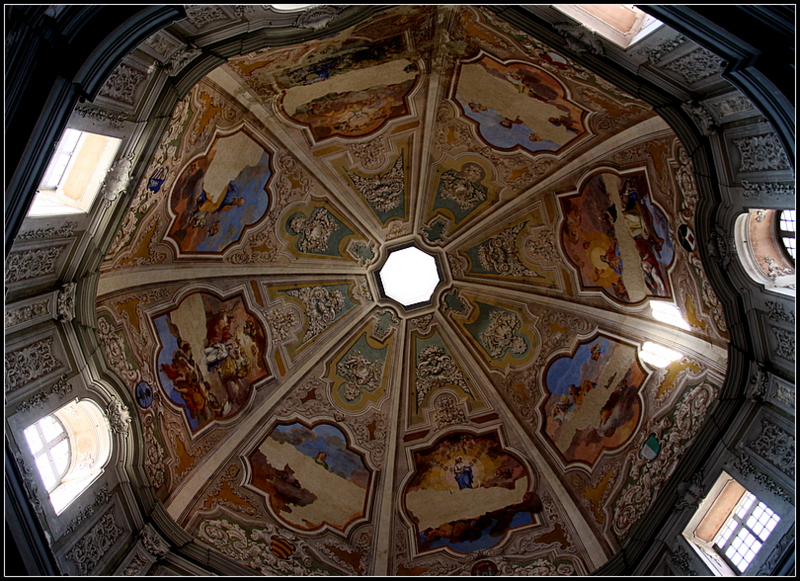 Particolare della cupola di Santa Caterina a Livorno