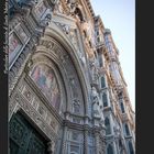 Particolare della facciata di Santa Maria del Fiore