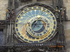 Particolare dell'orologio astronomico