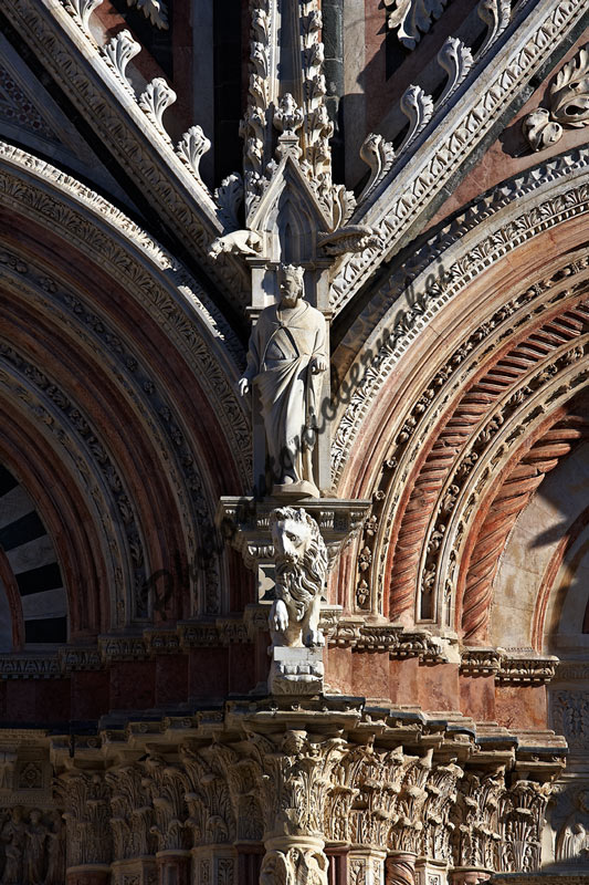 Particolare duomo di Siena