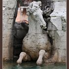 particolare Fontana dei Fiumi - Piazza Navona 03