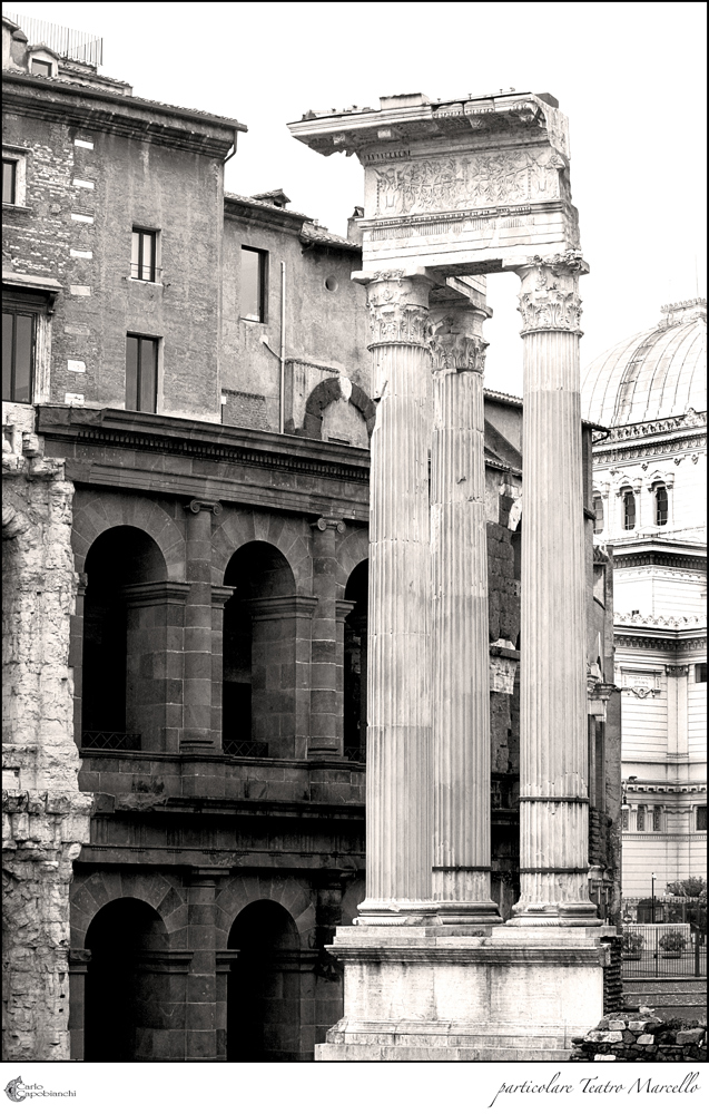 Particolare Teatro Marcello