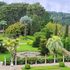 Partie ouest du jardin à la française