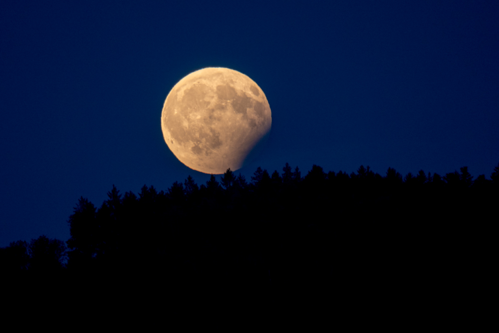 Partielle Mondfinsternis 07.08.2017