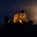 Partielle Mondfinsternis am Trifels