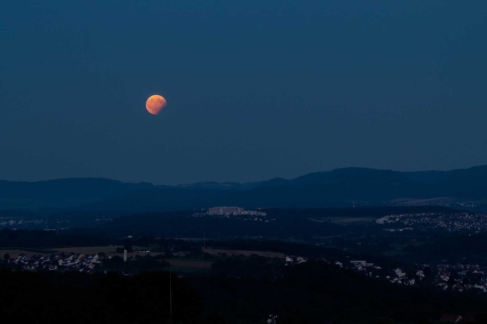 partielle Mondfinsternis