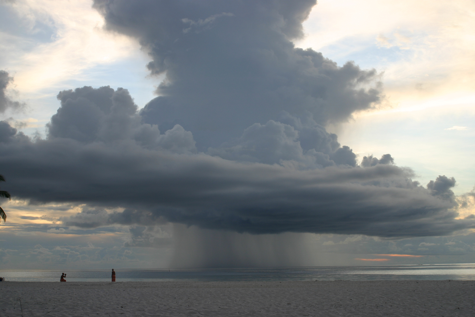 Partielle Regenschauer