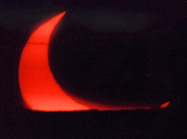 Partielle Sonnenfinsternis Foto & Bild | astrofotografie ...