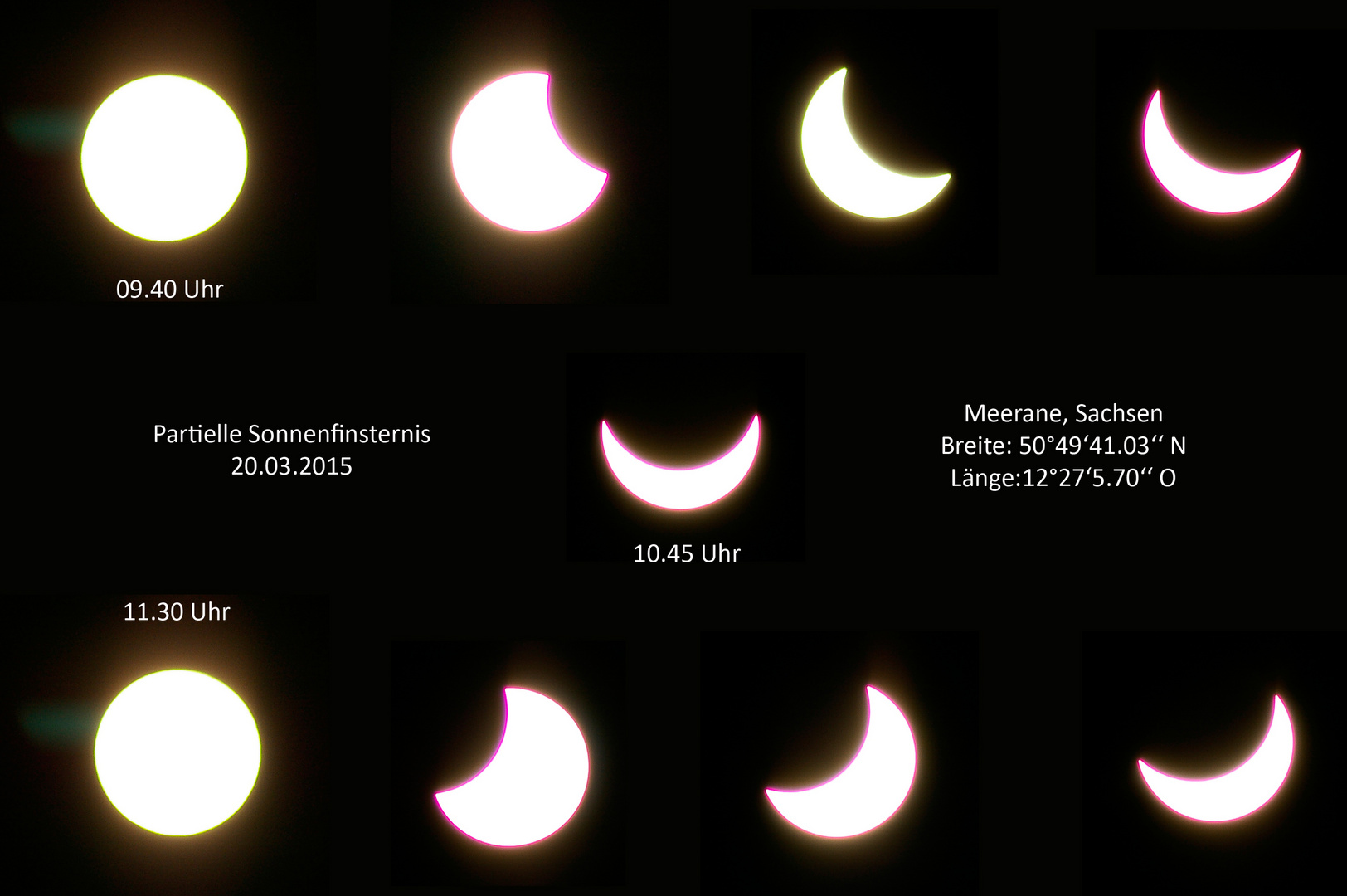 Partielle Sonnenfinsternis 20.03.2015