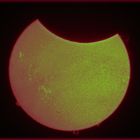 partielle Sonnenfinsternis 25.10.2022 .in h alfa