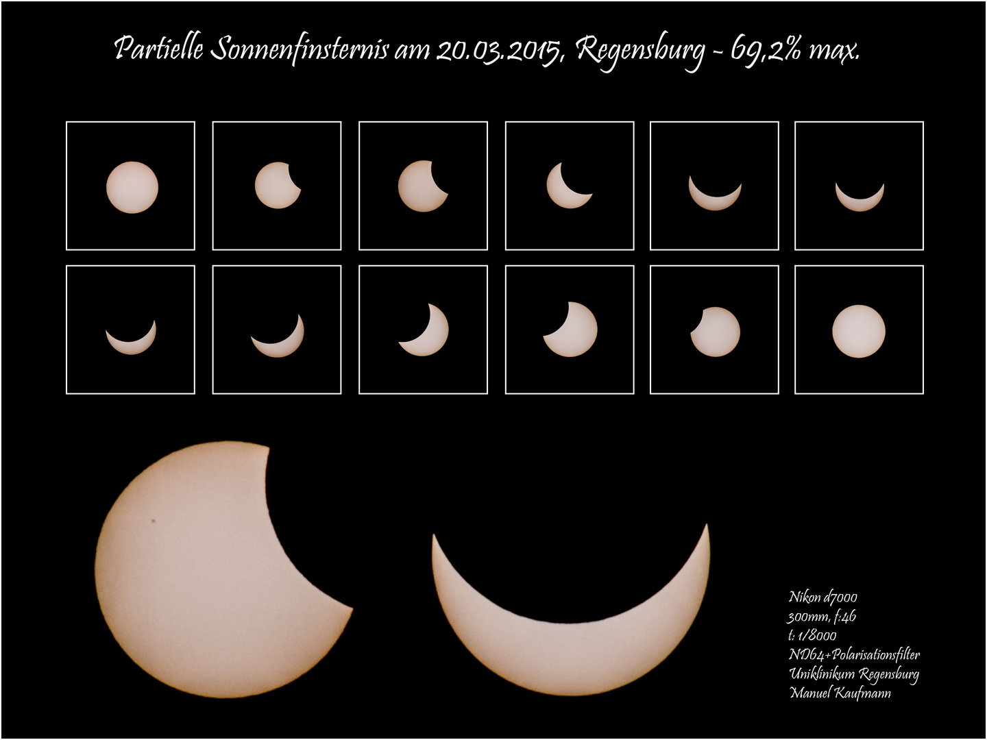 partielle Sonnenfinsternis am 20.03.2015