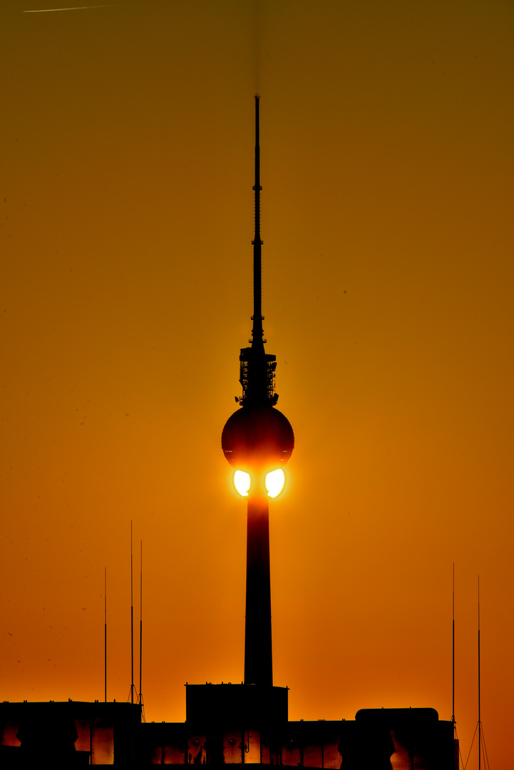 Partielle Sonnenfinsternis in Berlin