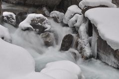 Partnachklamm im Winter 2