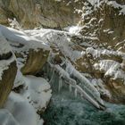 ... Partnachklamm im Winter 5 ...