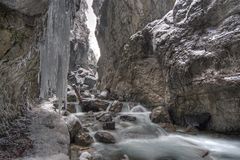 Partnachklamm im Winter