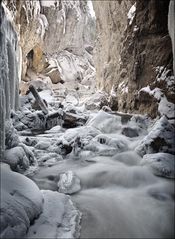 Partnachklamm im Winter