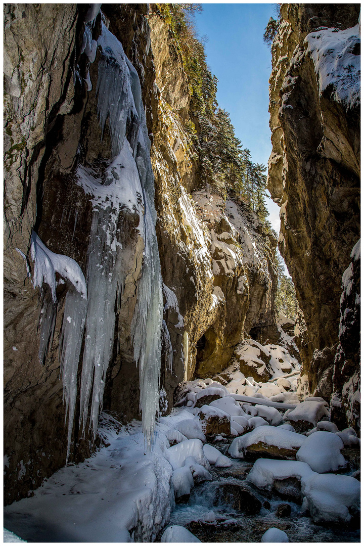 Partnachklamm in Garmisch-Partenkirchen