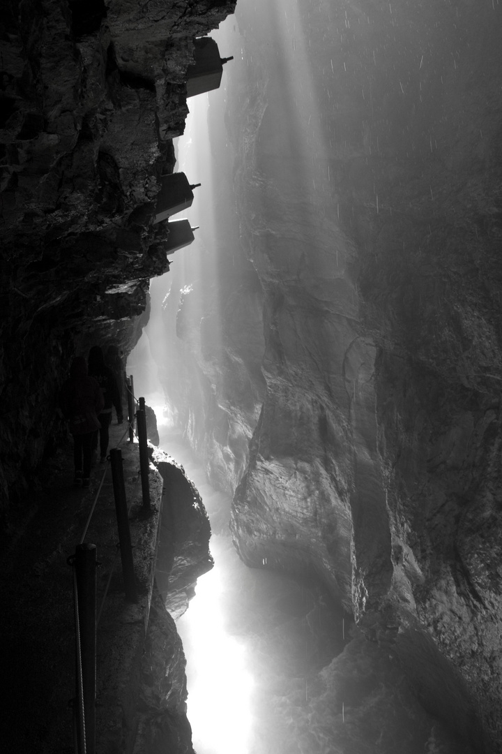 Partnachklamm in S/W