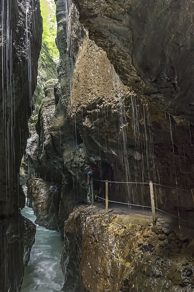 Partnachklamm nahe Garmisch-Partenkirchen