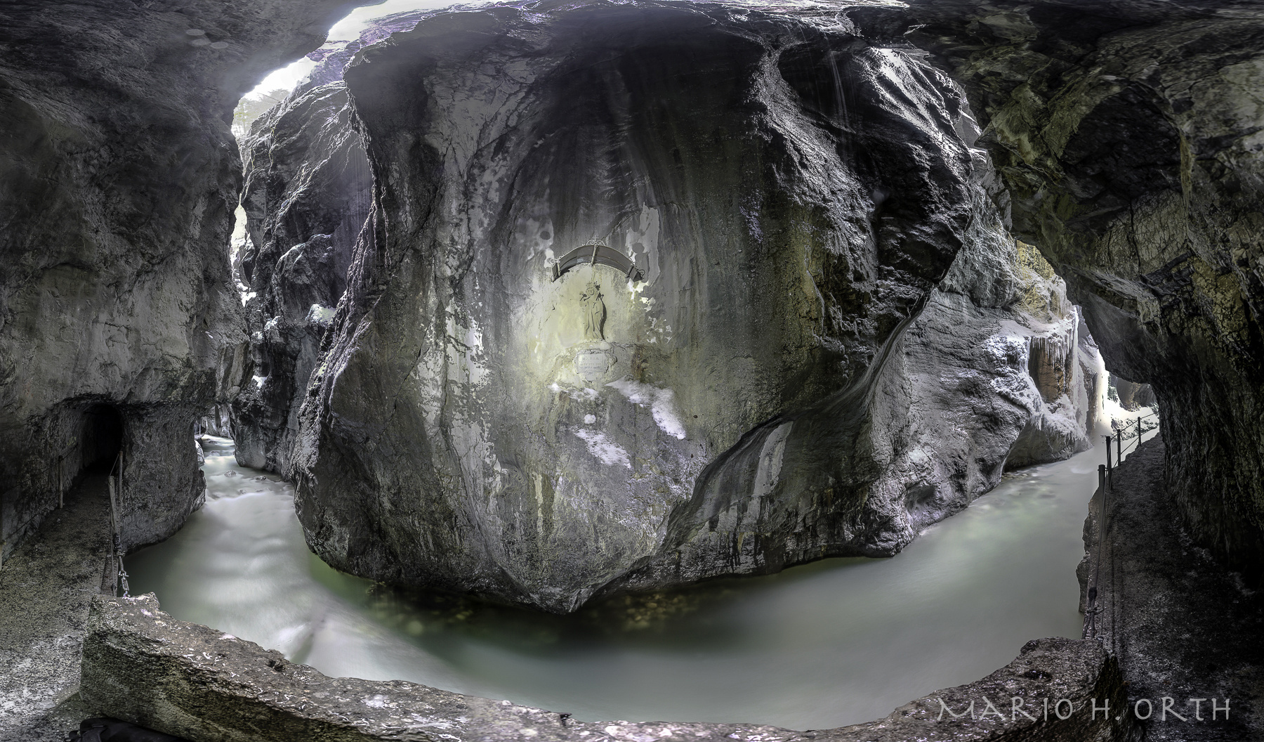 Partnachklamm-Panorama