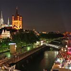 Party auf dem Rhein