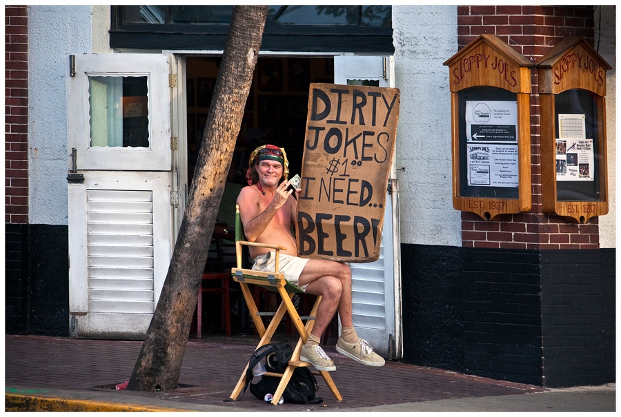 Party auf Key West ...