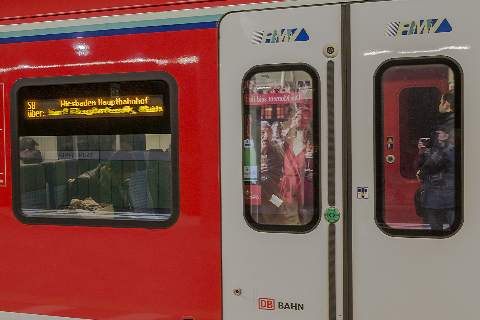 Party in der S-Bahn