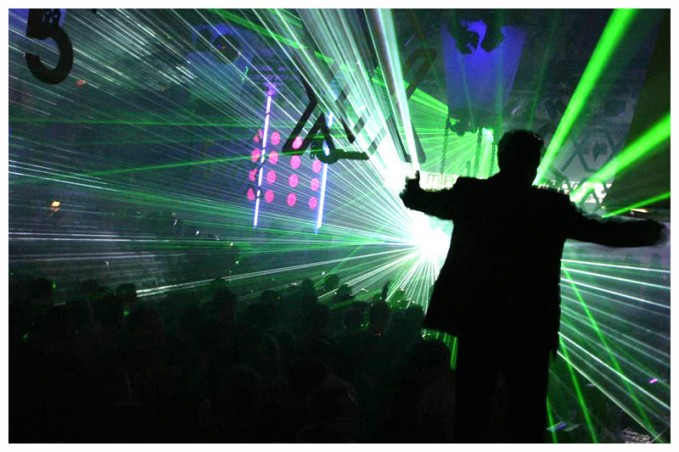 Party People Go Insane With Lasers