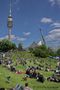 München mit Olympiapark von oben