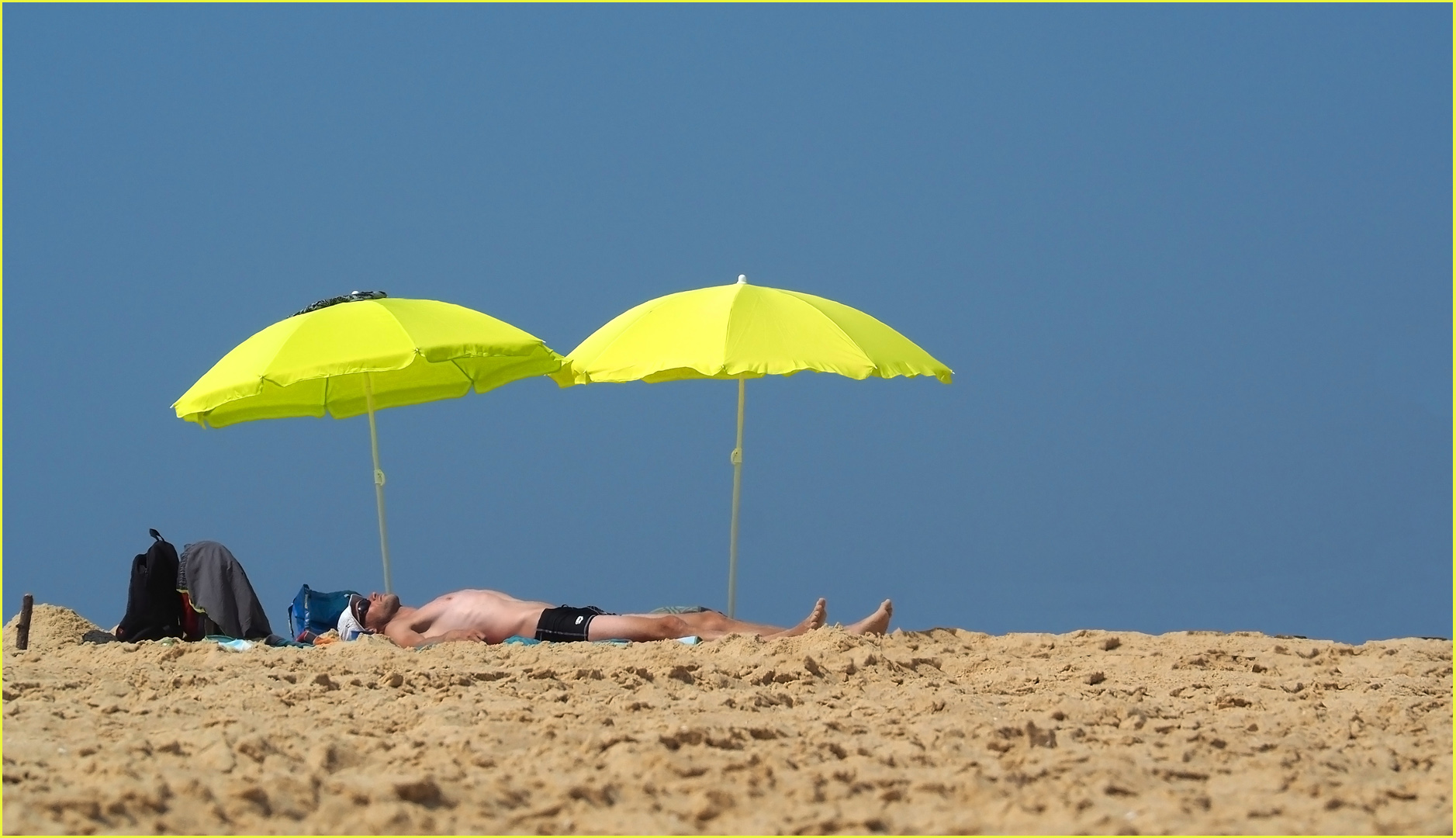 Pas la peine d’avoir deux parasols… !