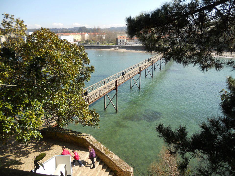 Pasarela a o Castelo de Santa Cruz