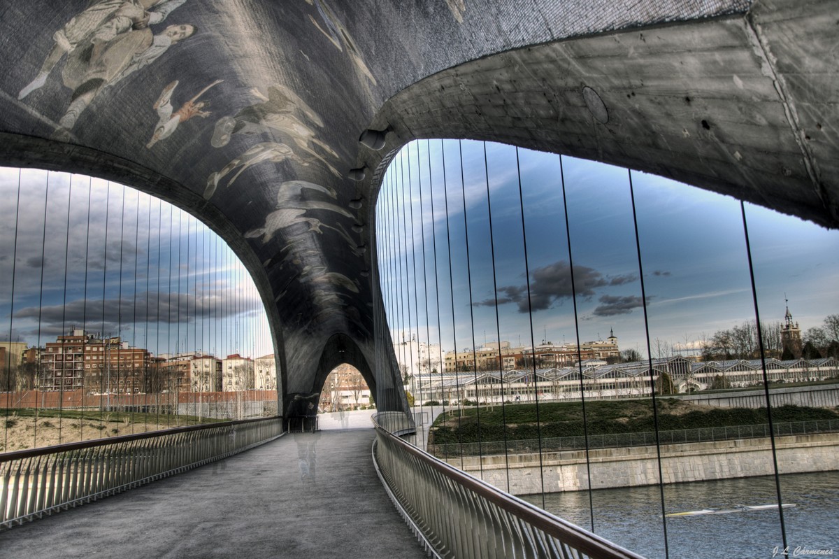 Pasarela Madrid Río HDR